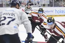 Sparťan Pavel Kousal si proti Vítkovicím připsal tři kanadské body za dva góly a jednu asistenci. Ilustrační foto