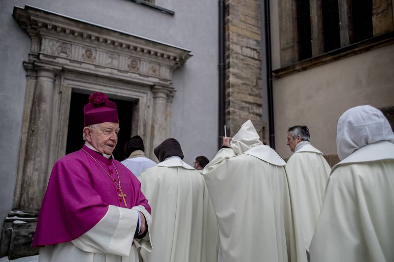 Tradiční setkání řeholníků, řeholnic a zasvěcených osob s pražským biskupem Karlem Herbstem