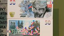 Jágr má bankovku, stát bude 2490 korun.
