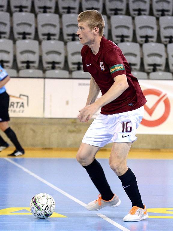 IV. zápas čtvrtfinále play off Chance futsal ligy: AC Sparta Praha - Nejzbach Vysoké Mýto 3:2 (2:1), 26. dubna 2016.