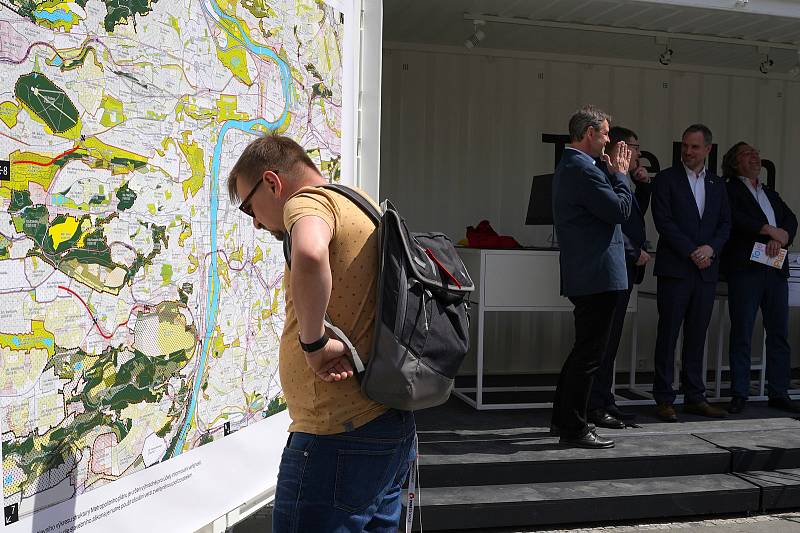 Zahájení informační tour Metropolitního plánu po městských částech.