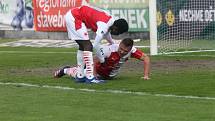 Utkání fotbalové FORTUNA:LIGY mezi Bohemians 1905 a Slavií Praha skončilo 0:0.