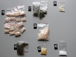 Kromě jiného kriminalisté objevili 350 gramů pervitinu