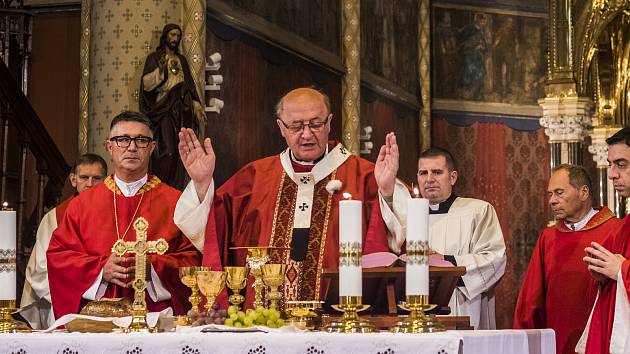 Bazilika sv. Ludmily oslavovala své povýšení i svátek světice.