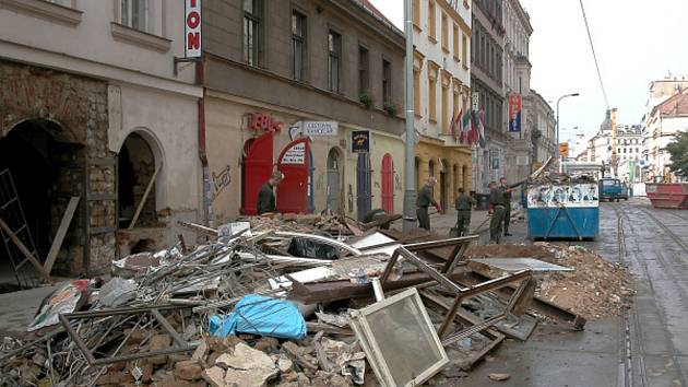 Povodně Praha, rok 2002.