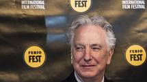 Ze zahájení 22. ročníku Mezinárodního filmového festivalu Praha - Febiofest. Na snímku britský herec a režisér Alan Rickman.