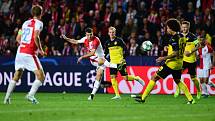 Utkání druhého kola skupinové fáze Ligy mistrů - SK Slavia Praha vs. Borussia Dortmund
