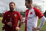 32. Silvestrovské derby Slavia - Sparta na hřišti s umělou trávou SK Slavia Praha.