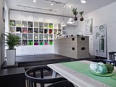 Matcha Point. Showroom je specializovaný na originální japonský čaj.