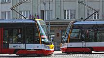 MHD v Praze- tramvaje.