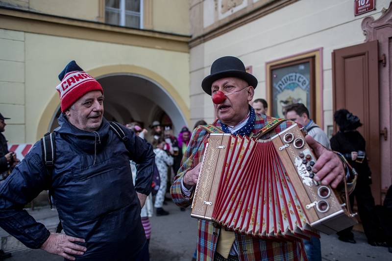 Masopust na Malé Straně. 