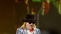 Americká rocková skupina Guns N´Roses vystoupila 27. září v pražské O2 Areně v rámci turné k desce Chinese Democracy.