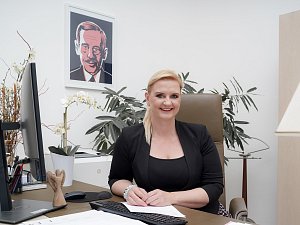 Hejtmanka Středočeského kraje Petra Pecková.