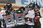 Druhý zápas semifinále play off Tipsport extraligy: HC Sparta - Bílí tygři Liberec 1:3