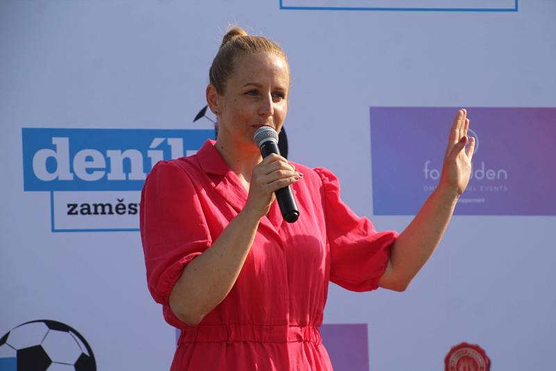 Anna Mařáková, manažerka inzerce VLM a organizátorka akce.