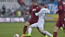 Utkání 20. kola první fotbalové ligy: FK Mladá Boleslav - Sparta Praha.