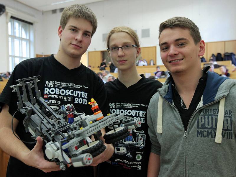 Finále pátého ročníku ROBOSOUTĚŽE 2013.