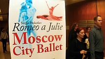 V pondělí vystoupil v Kongresovém centru Moscow city balet s představením Romeo a Julie.