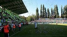 Stadion Ďolíček v Praze Vršovicích.