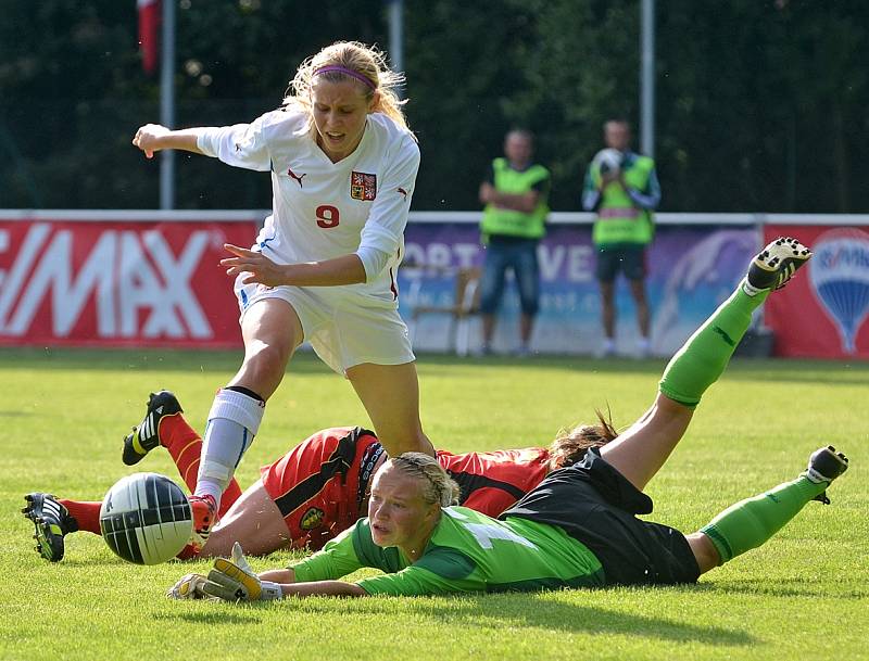 Kateřina Svitková sbírá zkušenosti i v dresu českých reprezentačních výběrů mládeže i dospělých.