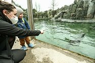 Otevření venkovních expozic v pražské zoologické zahradě v pondělí 12. dubna 2021.
