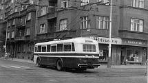 Trolejbusy Škoda a Tatra v pražských ulicích. Orionka
