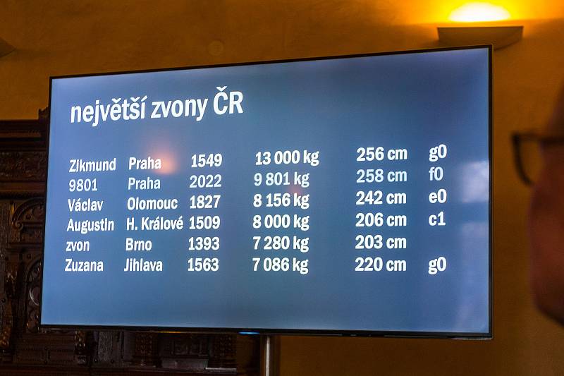 Z tiskové konference iniciativy #9801K, která má za cíl při příležitosti 80 let od nacistické rekvizice vrátit zvony do Česka.