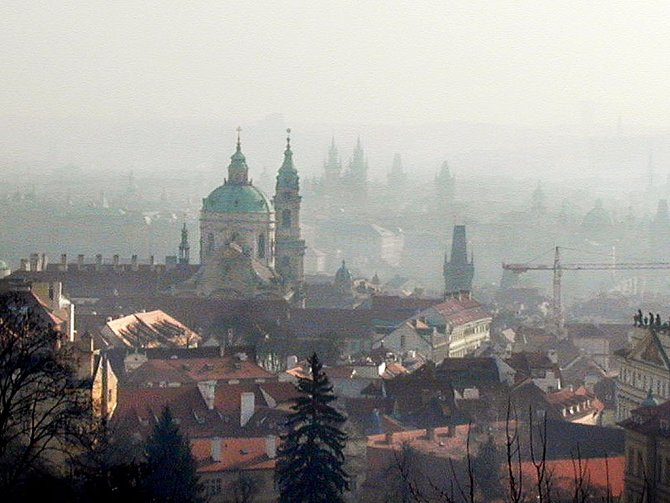 Smog v Praze. Ilustrační foto. 
