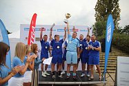 Zaměstnanecká liga: Slavnostní vyhlášení - vítězný tým PVK.