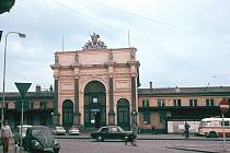 Bývalé nádraží Praha-Těšnov.