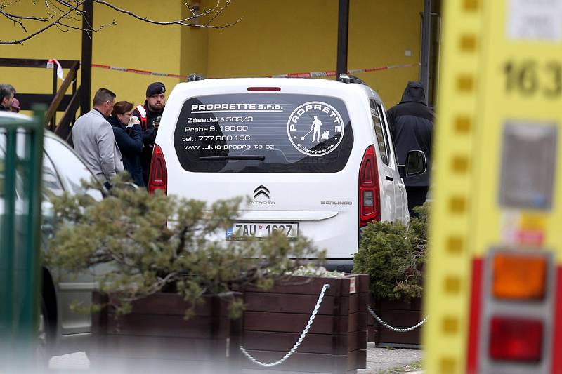Útok mačetou na učitele na Středním odborném učilišti v ulici Ohradní