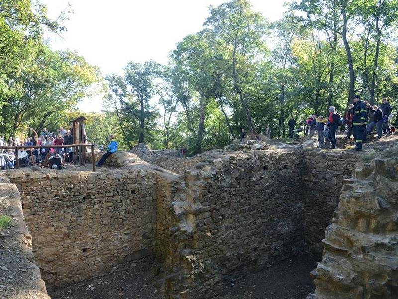 Nový hrad po sanaci v roce 2013.