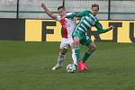 Utkání fotbalové FORTUNA:LIGY mezi Bohemians 1905 a Slavií Praha skončilo 0:0.