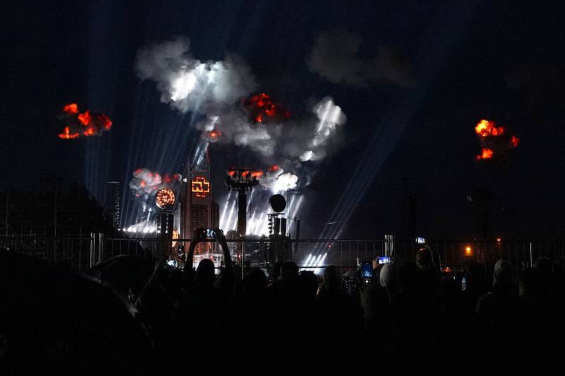 Koncert kapely Rammstein v Praze (2022)