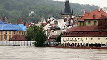 Povodně v Praze – pondělí 3.června.