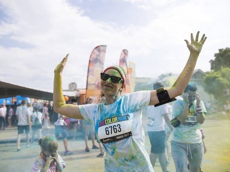  Colour run.