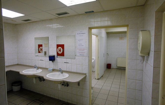 Veřejné toalety na stanici metra Florenc. Ilustrační foto. 