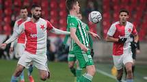 Vršovické derby ovládla Slavia. V Edenu porazili Bohemians 1:0.