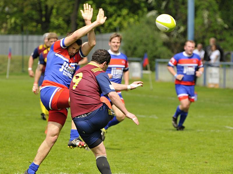 V desátém, posledním kole Top 6 extraligy ragbistů prohrál Jimi Vyškov doma se Spartou Praha 6:47.