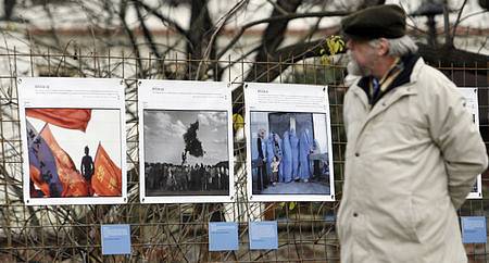 Na Kampě v parku byly vystaveny fotografie světoznámé fotografické agentury VII, pro kterou fotografuje např. i Čech Antonín Kratochvíl nebo James Nachtway. Výstava popisuje a vysvětluje Všeobecnou deklaraci lidských práv a svobod.