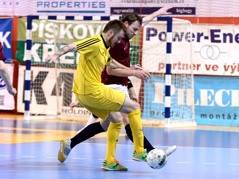 II. zápas čtvrtfinále play off Chance futsal ligy: AC Sparta Praha - Nejzbach Vysoké Mýto, 19. dubna 2016.