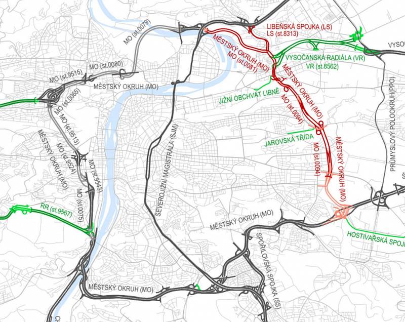 Praha představila nový plán na dokončení Městského okruhu.