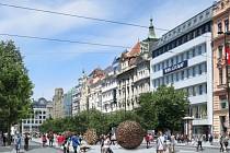 Vizualizace revitalizace Václavského náměstí