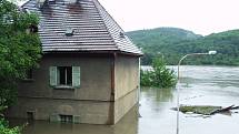 Povodně z roku 2002 v Praze.