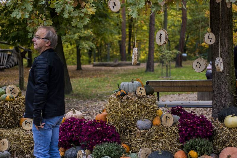 Výstava dýní v Botanické zahradě hl. města Prahy.