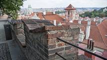 Prohlídka zahrad Pražského hradu.