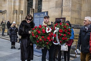 Poslední rozloučení s režisérem Jurajem Jakubiskem se uskutečnilo v sobotu 4. března