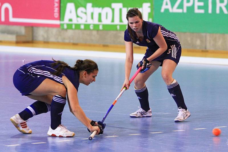 České juniorské hokejistky porazily Portugalsko 3:0.