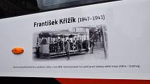 Křest nové tramvaje 15T pojmenované po Františku Křižíkovi.