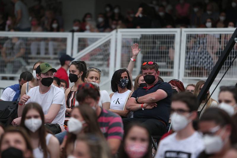 Hudební festival Šance pro kulturu se na Výstavišti konal v úterý 11. května 2021.